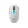 Logitech G305 X SUPERLIGHT draadloze gamingmuis - wit - 2,4 GHz - 12000 DPI