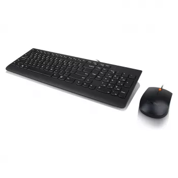 Lenovo 300 USB-toetsenbord - US English QWERTY - zwart