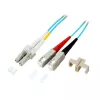 EFB duplex patchkabel LC-SC OM3 20m LSZH 2mm aqua