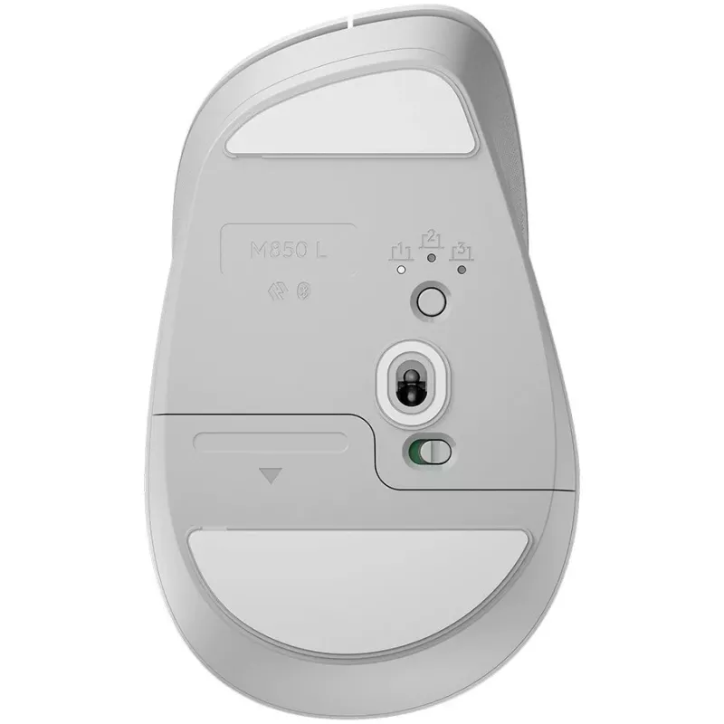 Logitech Signature Comfort Plus M850L Draadloze muis - Gebroken wit - Bluetooth