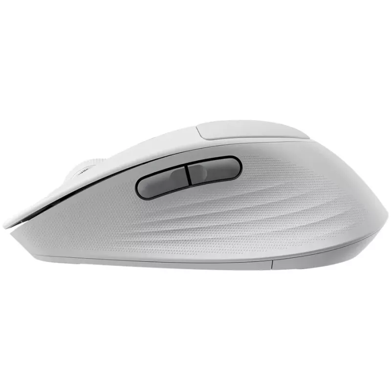 Logitech Signature Comfort Plus M850L Draadloze muis - Gebroken wit - Bluetooth