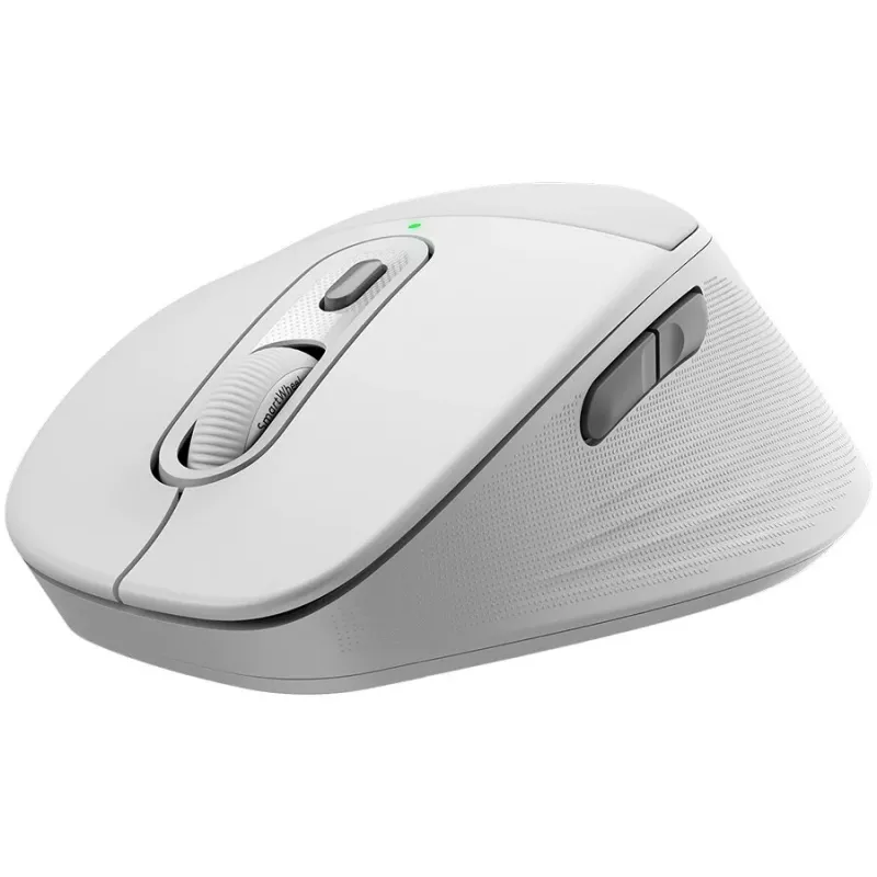 Logitech Signature Comfort Plus M850L Draadloze muis - Gebroken wit - Bluetooth