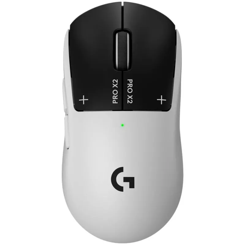 Logitech G PRO X2 SUPERSTRIKE optische draadloze gamingmuis - zwart/wit