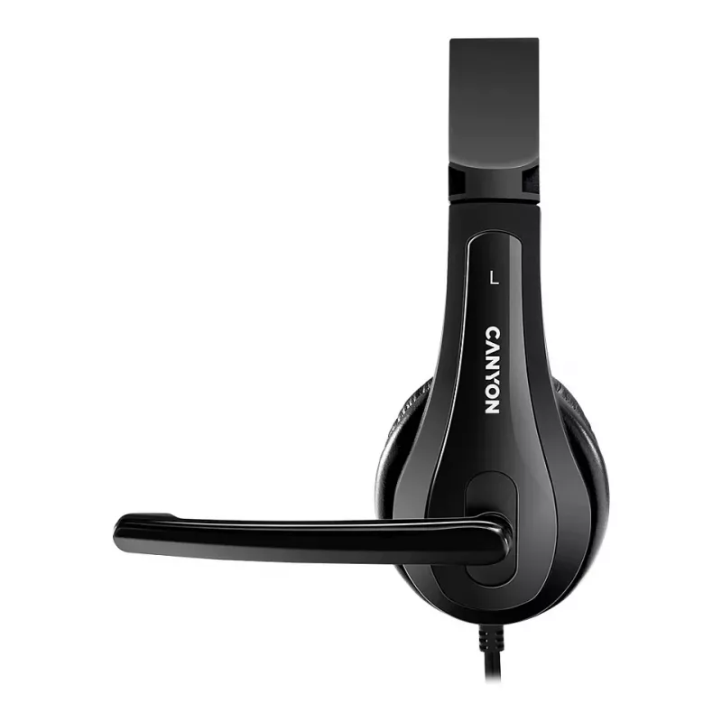 CANYON PC-headset CHSU-1 PC Mic USB 2m zwart