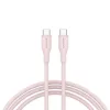 CANYON USB-C naar USB-C-kabel 60W 1m siliconen Pink Sand