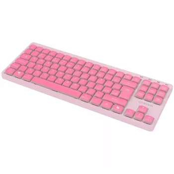 CANYON toetsenbord OnType 10 Low Profile EN bedraad roze