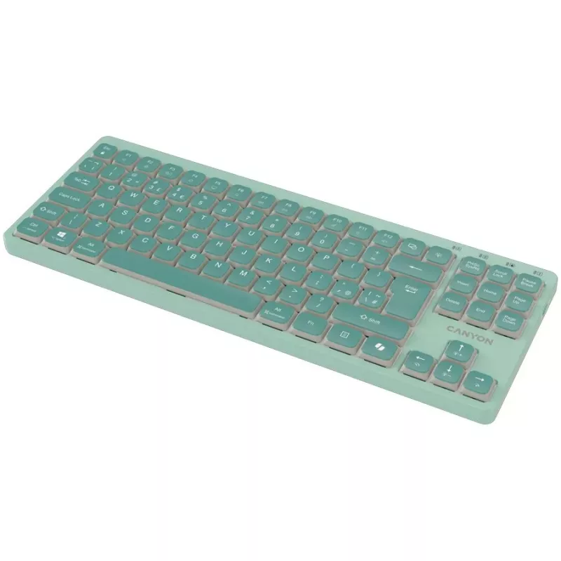CANYON OnType 10 Low Profile EN bedraad groen toetsenbord