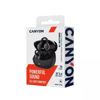 CANYON OWS Ear Clips-headset OnFlow 14 zwart