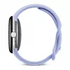 Google Pixel Watch 4 - 41 mm - Polished Silver aluminium - Iris Active Band - Wear OS-smartwatch