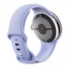 Google Pixel Watch 4 - 41 mm - Polished Silver aluminium - Iris Active Band - Wear OS-smartwatch