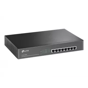 TP-Link TL-SG1008MP unmanaged Gigabit Ethernet PoE+ switch (8 poorten, 126W budget, zwart)