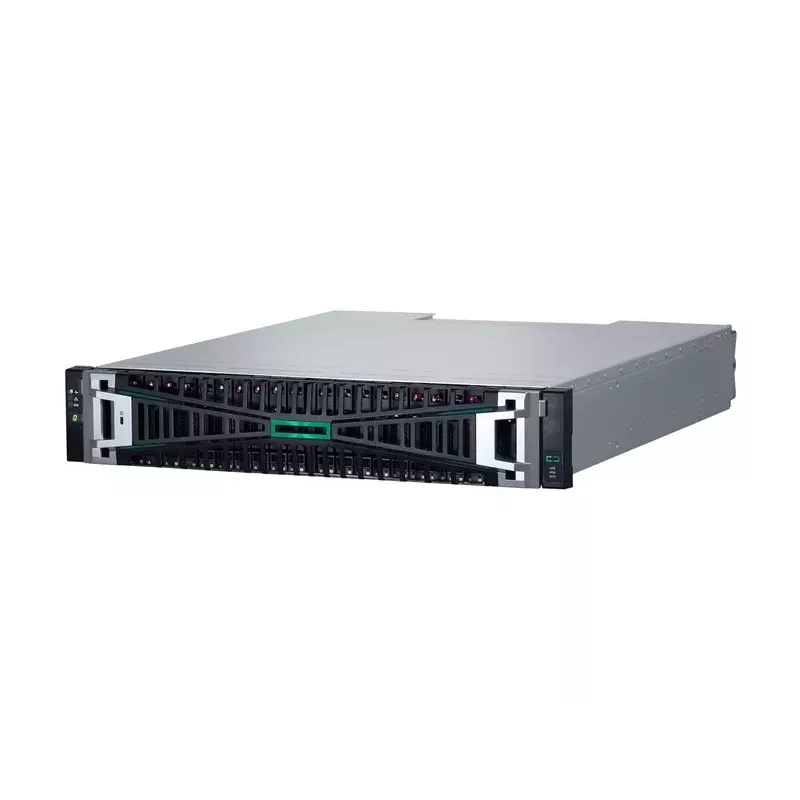 HPE Modular Smart Array 2070 16Gb Fibre Channel SFF Storage - 7e generatie - Hybrid Flash Array - 0 TB - 24 SFF-sleuven - 2U rackmontage