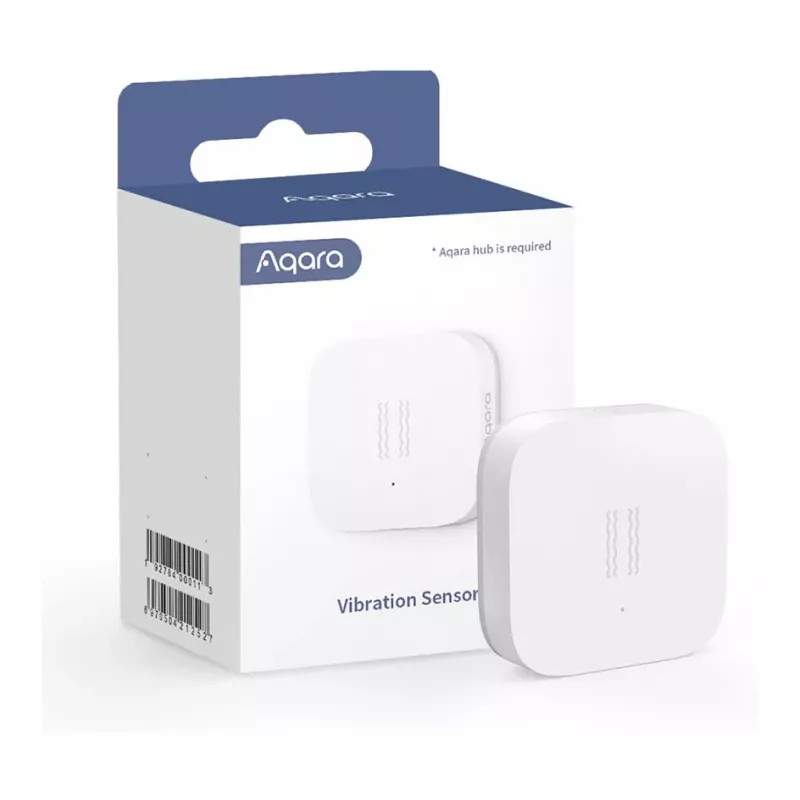 Aqara Vibration Sensor - Zigbee 3.0 slimme trilling-/kantel-/valdetector, wit