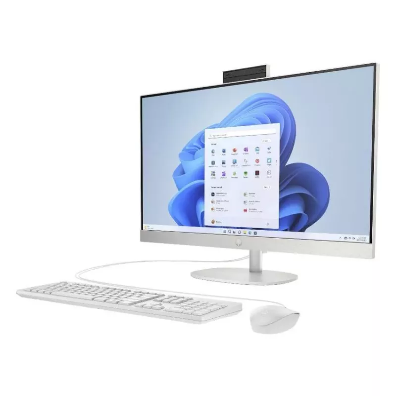 HP All-in-One 27-cr0046na desktop-pc, 27 inch FHD IPS, Intel Core i5-1334U, 8 GB RAM, 512 GB SSD, Windows 11 Home, wit (refurbished)