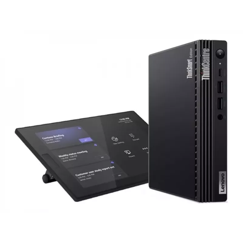 Lenovo ThinkSmart Tiny Kit 12XH000BMT videoconferentie-kit, Intel Core i3-13100T, 16GB DDR4, 256GB SSD, ThinkSmart Controller, Windows 11 IoT Enterprise