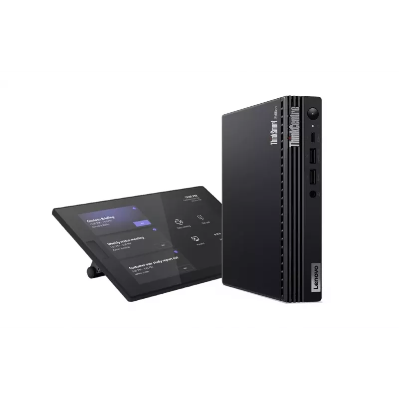 Lenovo ThinkSmart Tiny Kit 12XH000BMT videoconferentie-kit, Intel Core i3-13100T, 16GB DDR4, 256GB SSD, ThinkSmart Controller, Windows 11 IoT Enterprise