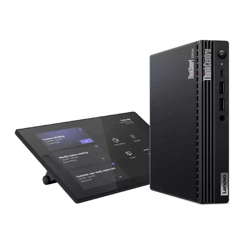 Lenovo ThinkSmart Tiny Kit 12XH000BMT videoconferentie-kit, Intel Core i3-13100T, 16GB DDR4, 256GB SSD, ThinkSmart Controller, Windows 11 IoT Enterprise