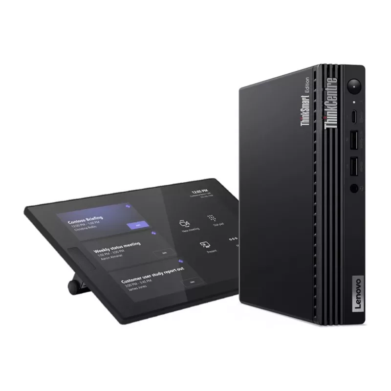 Lenovo ThinkSmart Tiny Kit 12XH000BMT videoconferentie-kit, Intel Core i3-13100T, 16GB DDR4, 256GB SSD, ThinkSmart Controller, Windows 11 IoT Enterprise