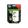 HP 303 Zwart/driekleur originele inktcartridge 2-pack