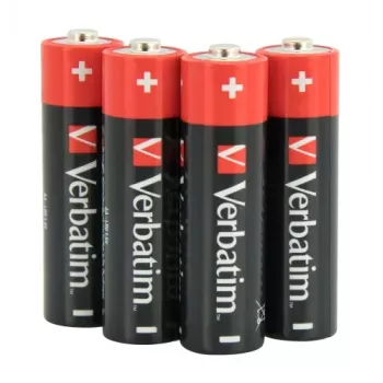 Verbatim 49501 Alkaline batterijen AA LR6 (4 stuks/pack)