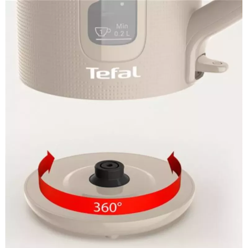 Tefal KO2M0B10 Morning waterkoker, beige, 1,7L, 2400W