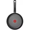 Tefal So Light koekenpan 22 cm inductie titanium antiaanbak zwart