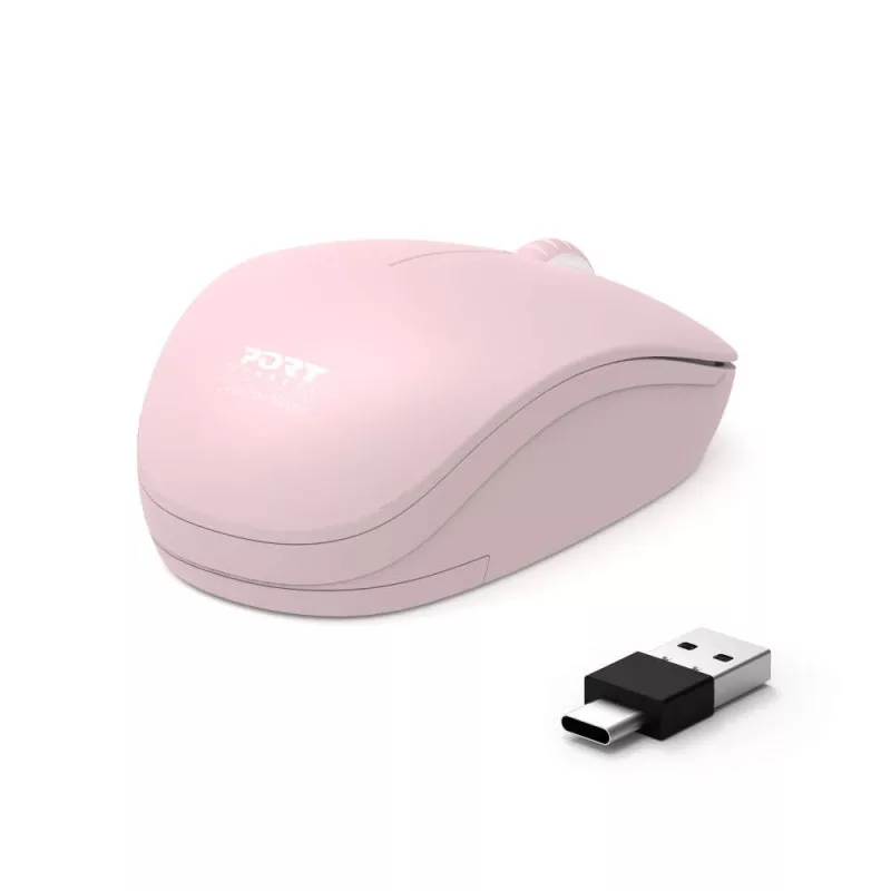 PORT CONNECT Mouse Collection II draadloos 2,4 GHz roze