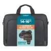 Mobilis TheOne Briefcase Toploading 14-16 + 65W laptopoplader