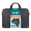Mobilis TheOne Briefcase Toploading 14-16 + 65W laptopoplader