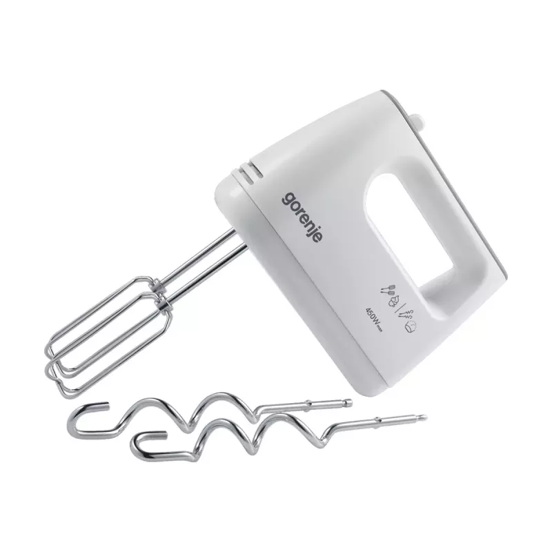 Gorenje handmixer M420CW 450 W 5 standen turbo wit