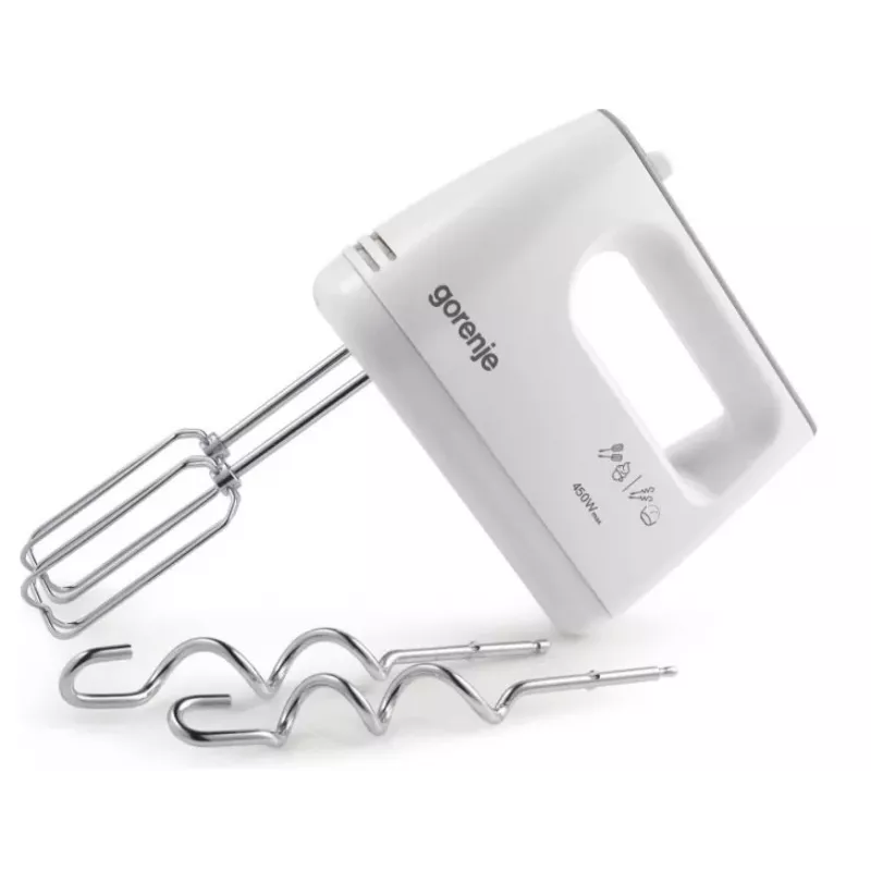 Gorenje handmixer M420CW 450 W 5 standen turbo wit