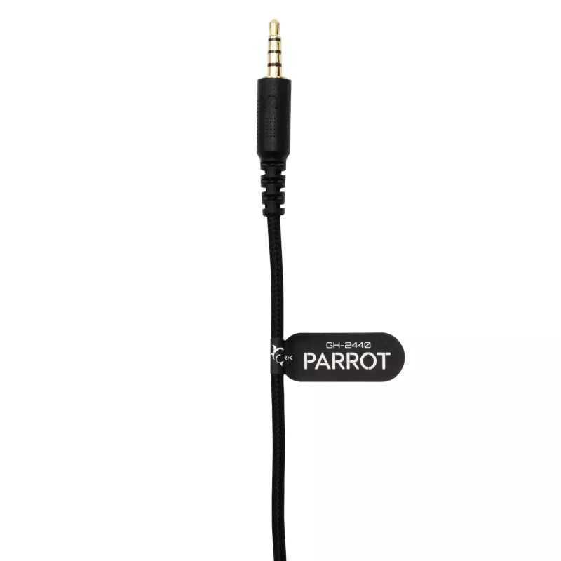 White Shark PARROT GH-2440 zwarte gaming headset