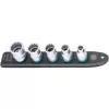 HAZET 900Z dopsleutelset - 1/2 inch aandrijving - 25-delig - metrisch/inch - chroom-vanadiumstaal