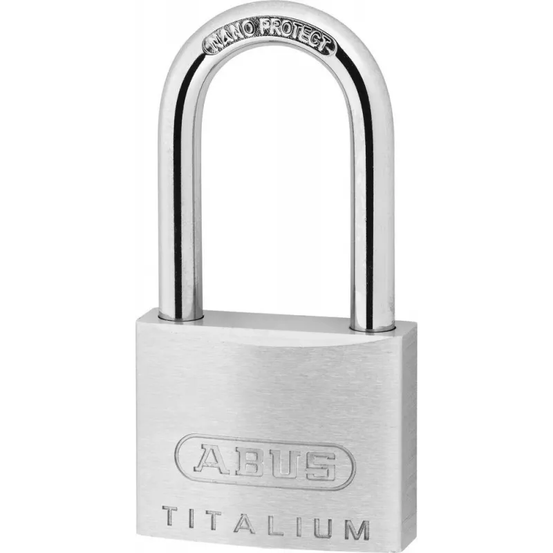 ABUS 64TI/40HB40 KD Titalium hangslot, gelijksluitend, hoge beugel, veiligheidsniveau 5
