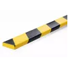 Durable S10 kabelbrug, PVC, zwart/geel, plat, 1000 mm, 40 mm