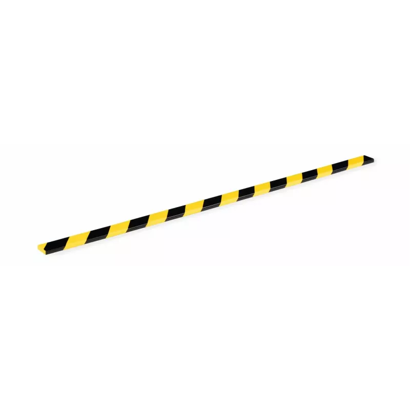 Durable S10 kabelbrug, PVC, zwart/geel, plat, 1000 mm, 40 mm