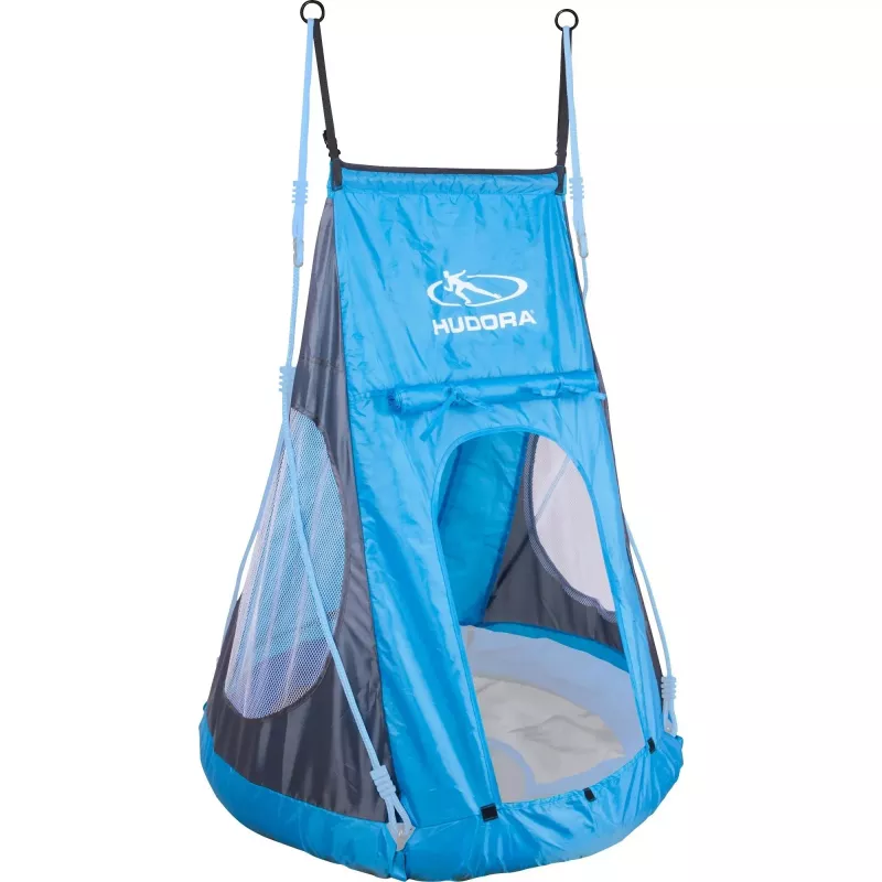 HUDORA Nest Swing Tent Cosy Castle 90 (blauw/zwart)