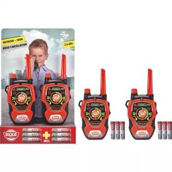 Dickie Walkie Talkie Fun 2,4 GHz 2-delige set 201118195