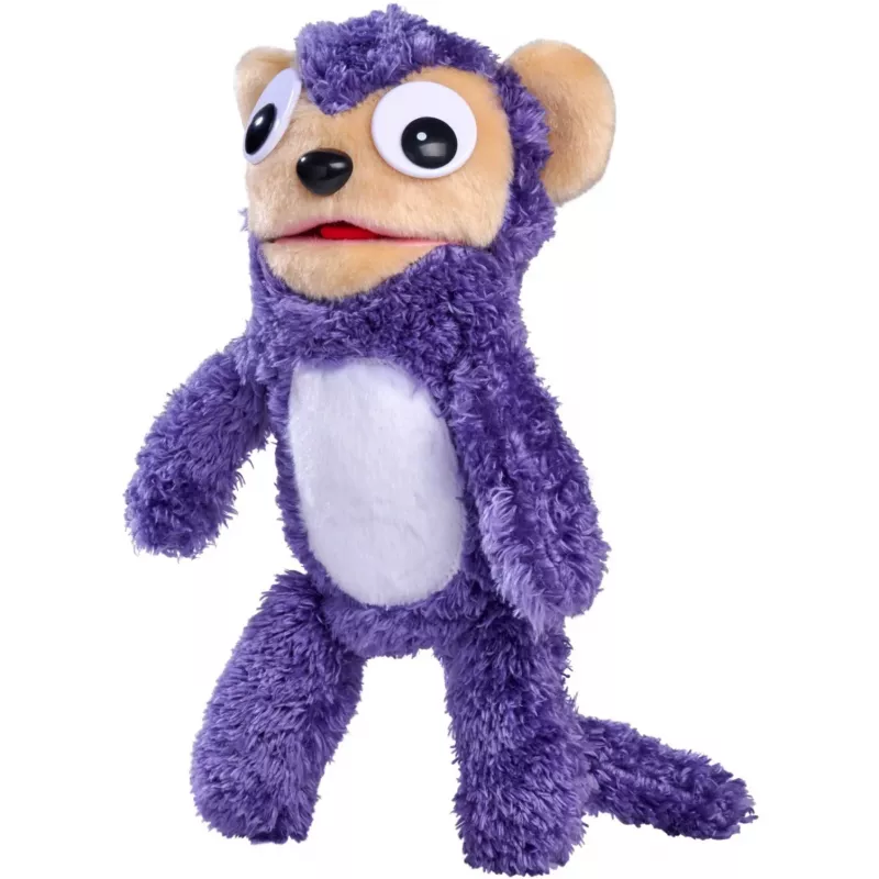 SIMBA ScreamerZ apenknuffel met pieper, bruin, 20 cm