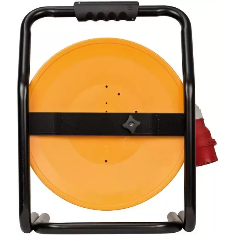 Brennenstuhl 1319110010 kabelhaspel 40m H07RN-F 3G2.5 IP44 4x Schuko zwart/oranje