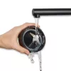 SEVERIN SM 3724 automatische melkopschuimer & -warmer, 500 W, roestvrij staal, zwart