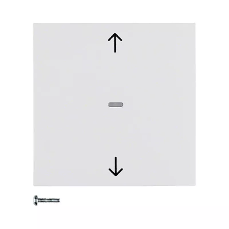 Berker 85241189 jaloezieschakelaarwip S.1/B.3/B.7 poolwit glanzend