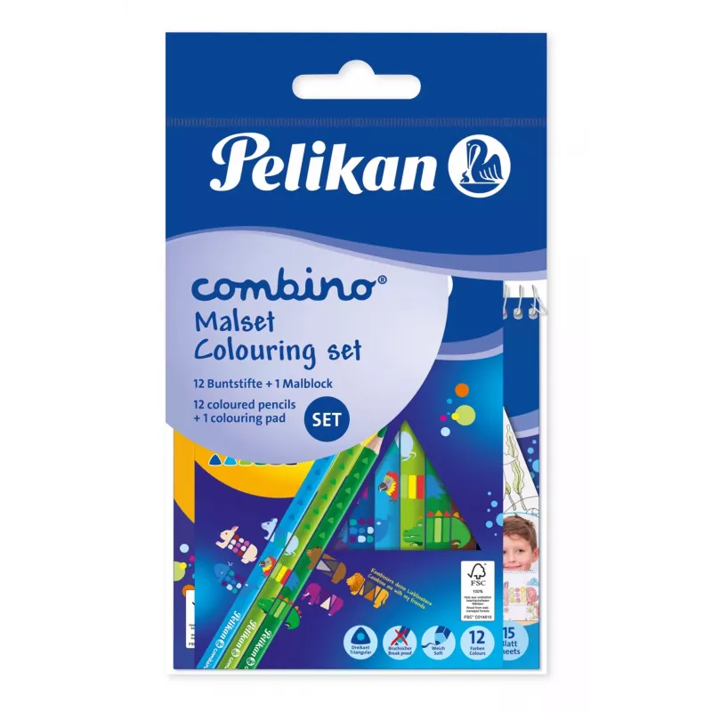 Pelikan 812726 viltstiften, meerkleurig, 12-pack