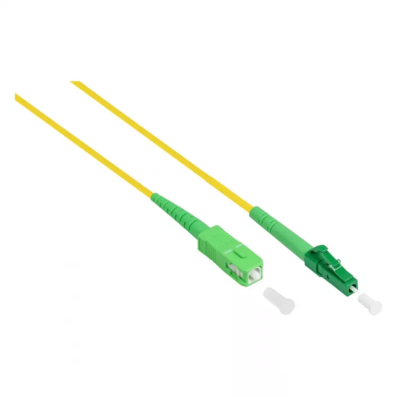 Good Connections OS2 simplex glasvezel-patchkabel LC/SC SM 9/125µm 2m geel