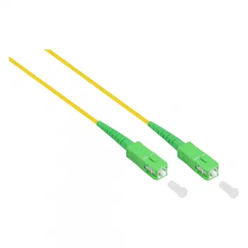 Good Connections OS2 simplex glasvezel-patchkabel LC/SC SM 9/125 µm 5m geel