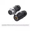 GoodConnections IC01-20P301 industriële connector S1 Power, 3-polige stekker, M20, kliksluiting, soldeeraansluiting, IP65/66
