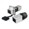 GoodConnections Industrial Connector S6 - lege stekker, RJ45 uitsparing, metaal, Good Connections®