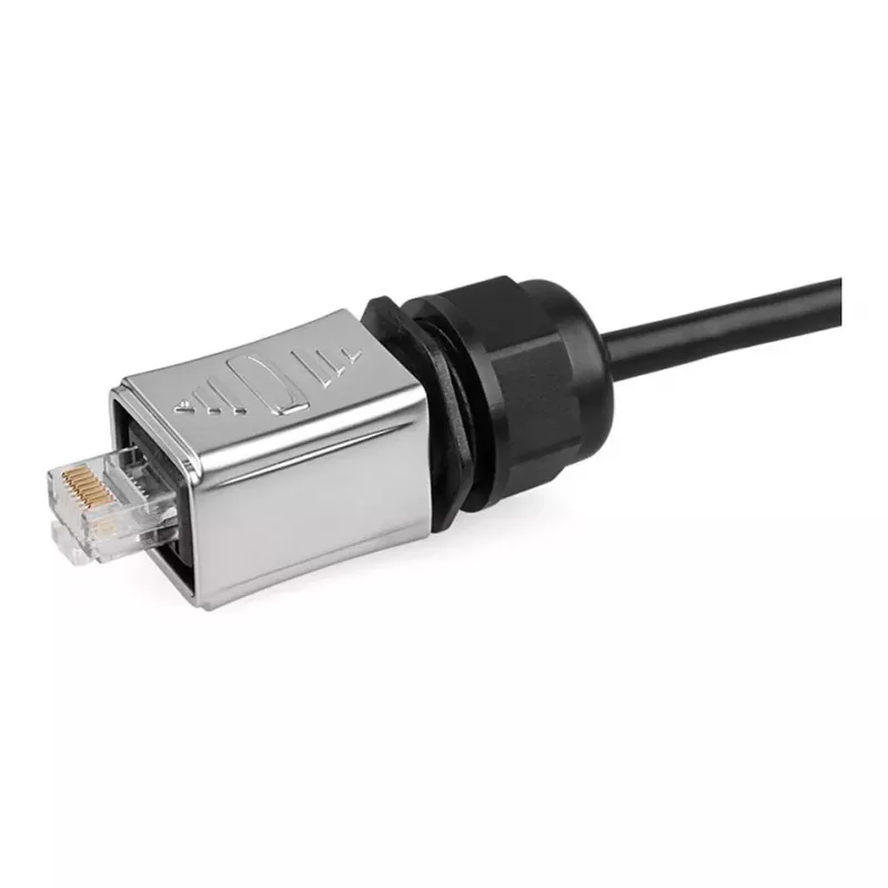GoodConnections Industrial Connector S6 - lege stekker, RJ45 uitsparing, metaal, Good Connections®