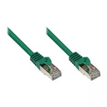 GoodConnections Alcasa RJ45-RJ45 Cat5e UTP patchkabel 0,15m verguld stekker-stekker