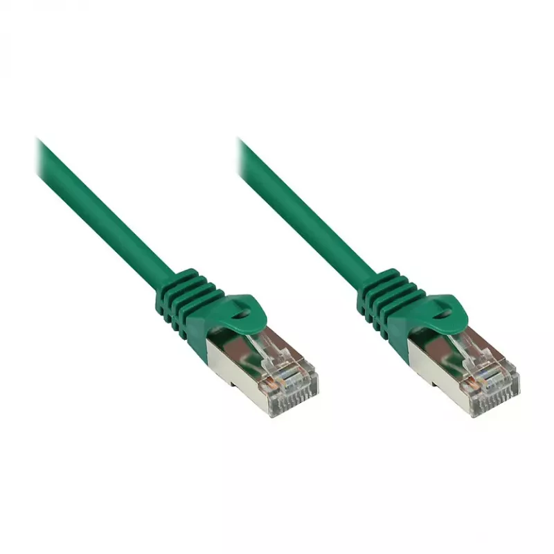 GoodConnections Alcasa RJ45-RJ45 Cat5e UTP patchkabel 0,15m vergulde stekkers male naar male